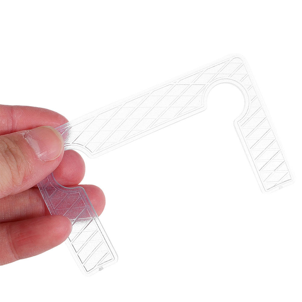 Glass Door Hinge - 50Pcs Transparent Glass Door Spacer Pads
