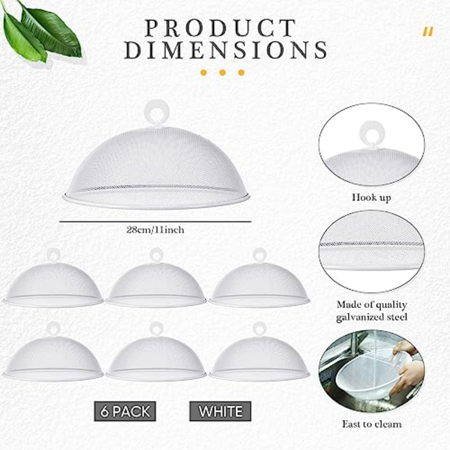 Gerrii 6 Pcs Metal Mesh Food C - Screen Top Mesh recensione e prezzo