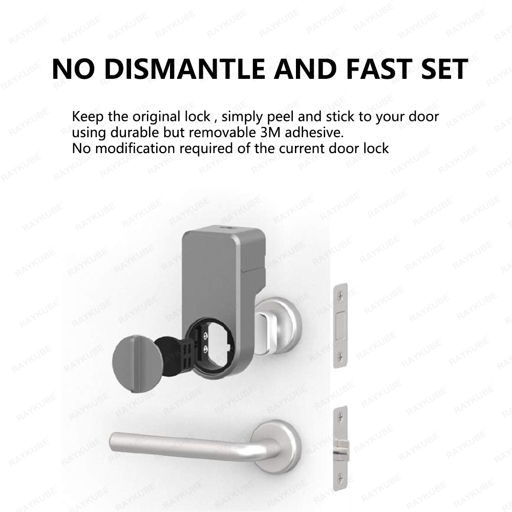 RAYKUBE A1 Pro Tuya BEL Smart  - Glass Door Hinge recensione e prezzo