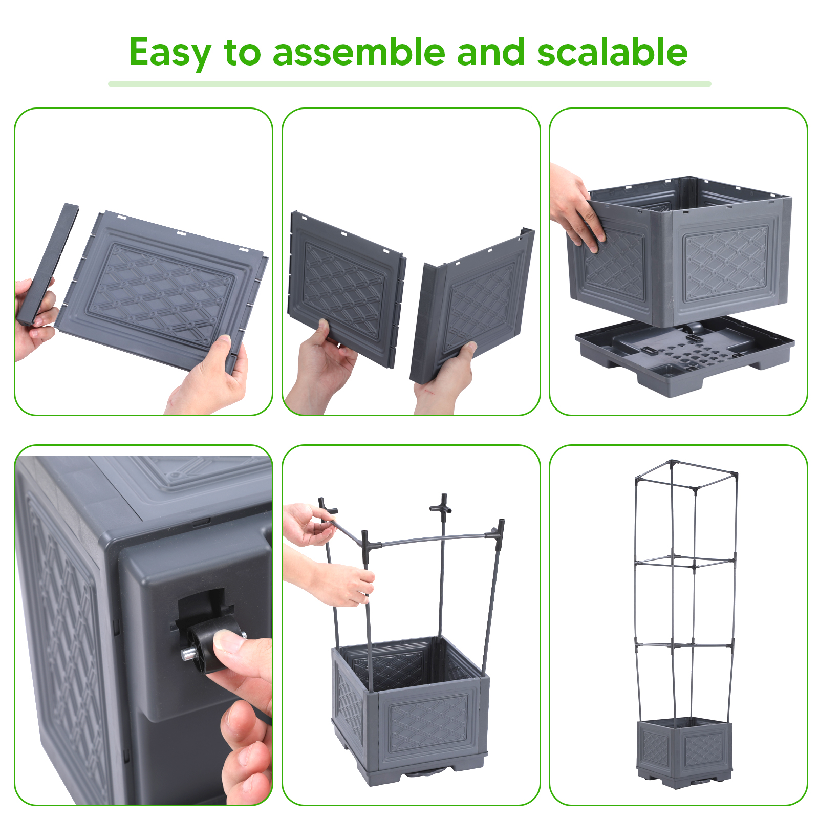 Three-Layer Wheeled Climbing V - Vine Climbing Plastic recensione e prezzo