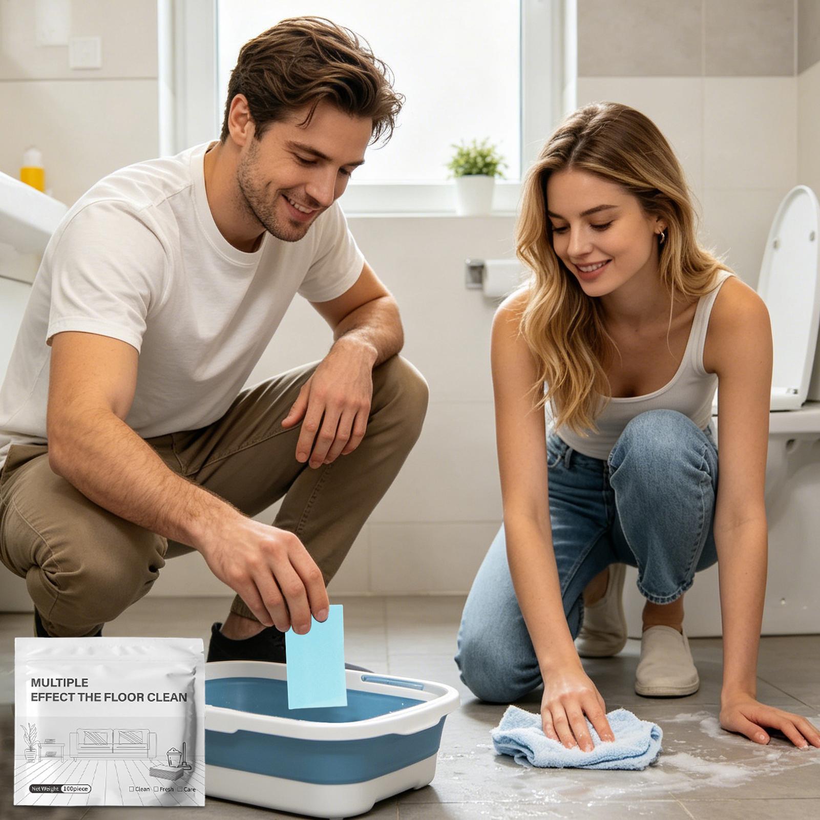 100Pcs/Box Floor Cleaner Conce - Ceramic Tile Floor recensione e prezzo