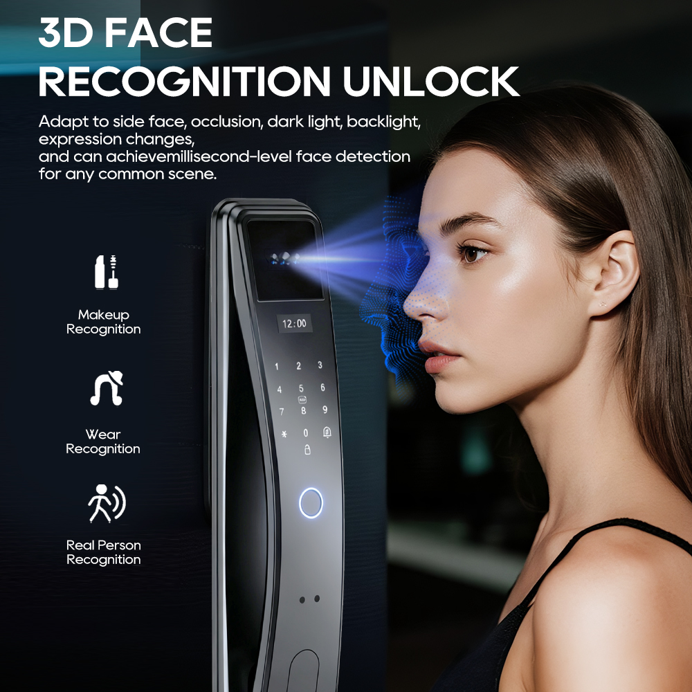 SANKESONG Tuya Smart 3D Face D - Glass Door Hinge recensione e prezzo
