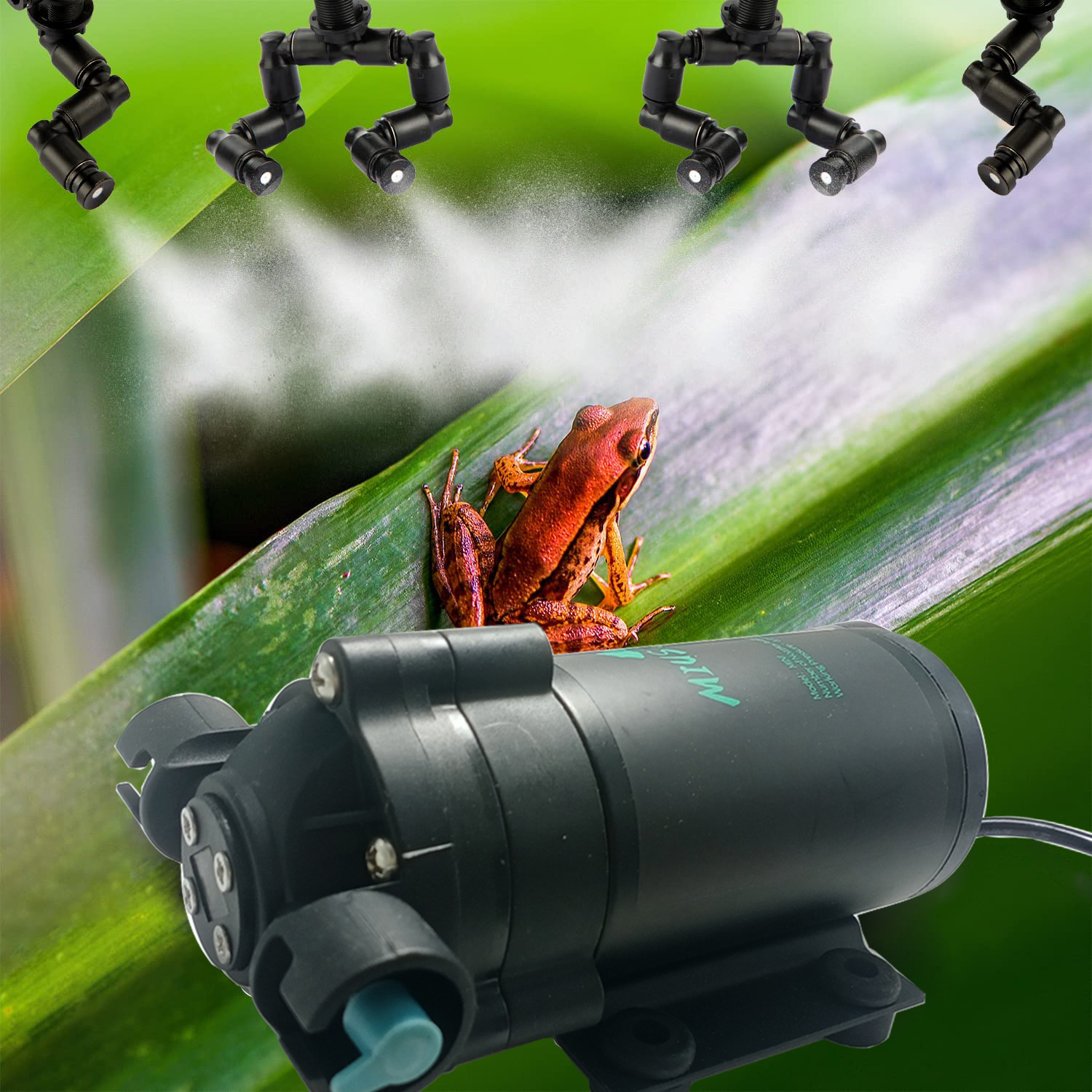 Reptile Fogger Mist System 360 - Terrarium Fogger Ultrasonic recensione e prezzo