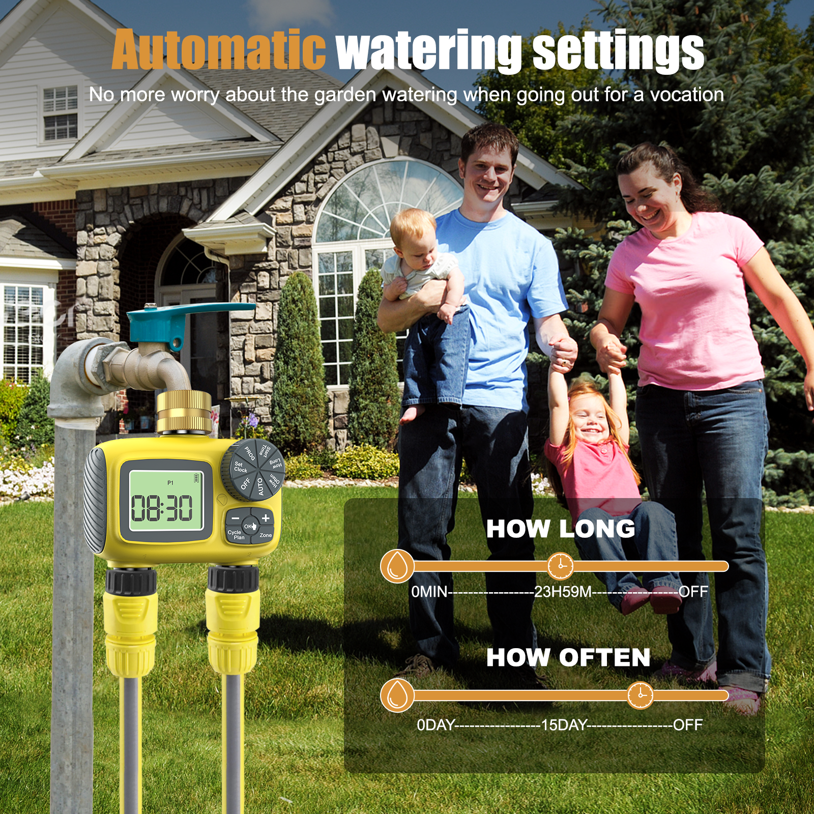 Insoma Smart Water Timer Dual  - Timer Dual Outlet recensione e prezzo