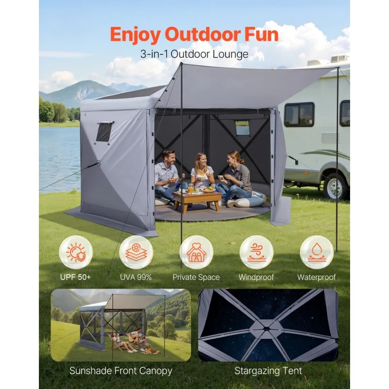12x12ft 6 Sided Up Screen Gaze - Screen Top Mesh recensione e prezzo