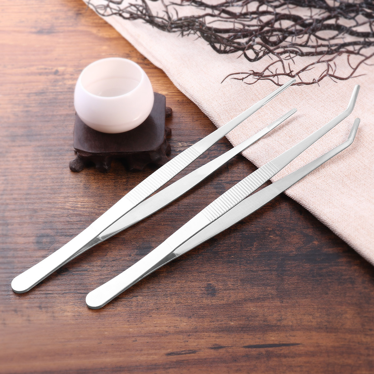 2Pcs Stainless Steel Straight  - Feeding Tong Stainless recensione e prezzo