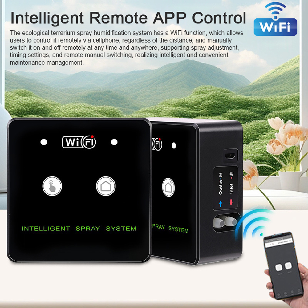 360° Rotatable Wifi Rainforest - Terrarium Fogger Ultrasonic recensione e prezzo