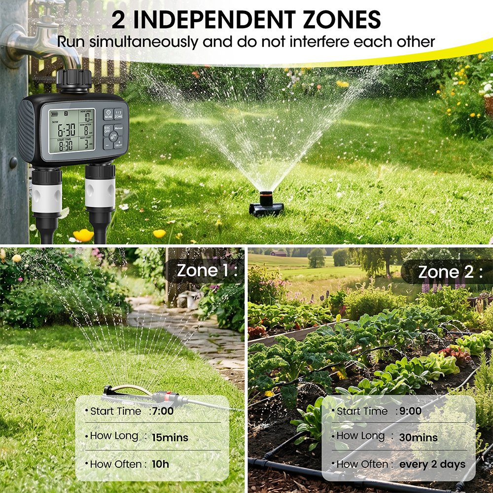 2026 New Programmable 2-Zone S - Timer Dual Outlet recensione e prezzo