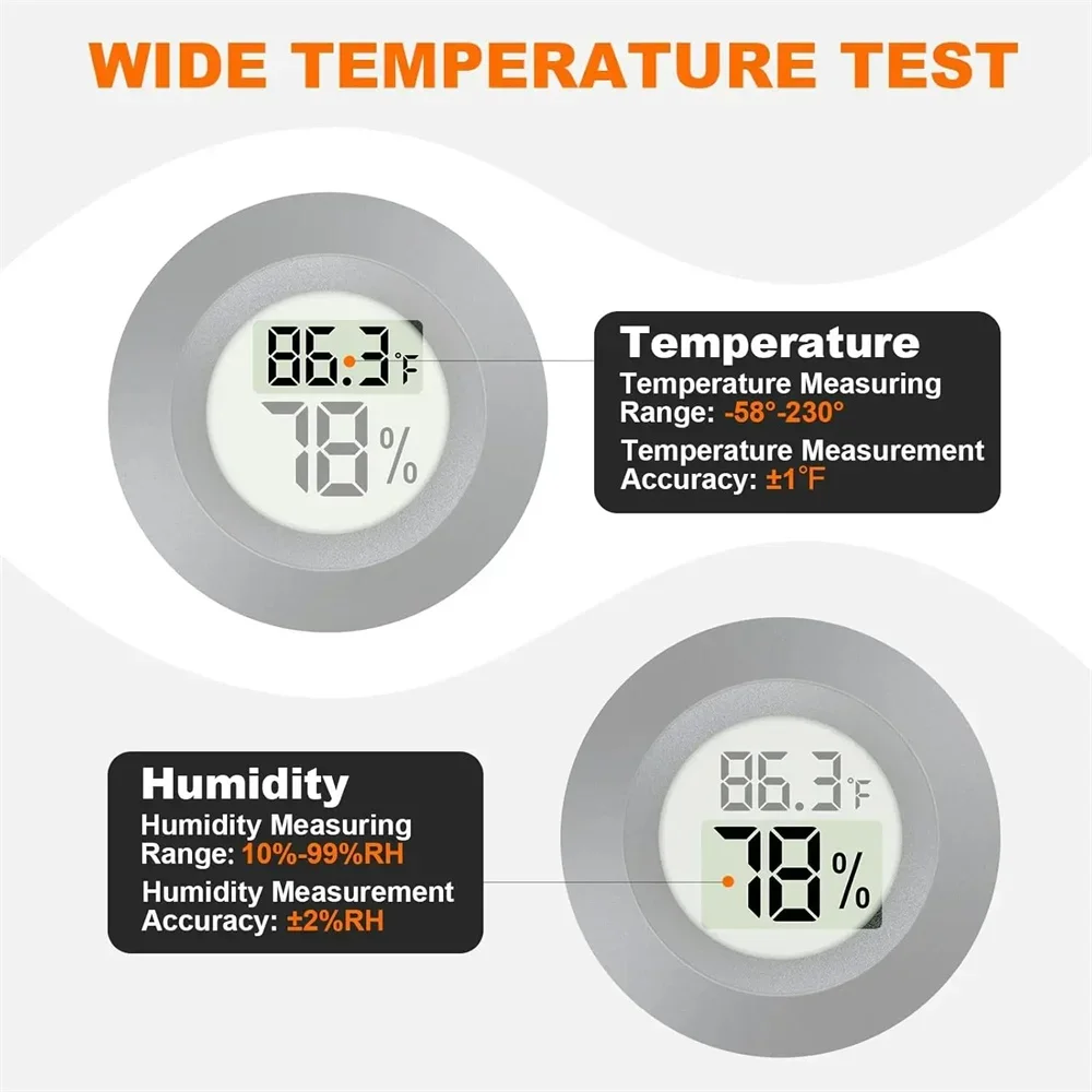 Mini Round Digital Thermometer - Digital Hygrometer Probe recensione e prezzo