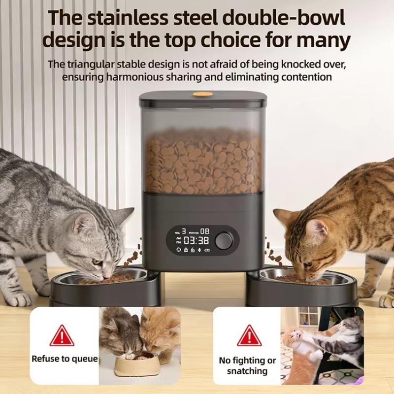 Automatic Pet Feeder Smart Cat - Timer Dual Outlet recensione e prezzo