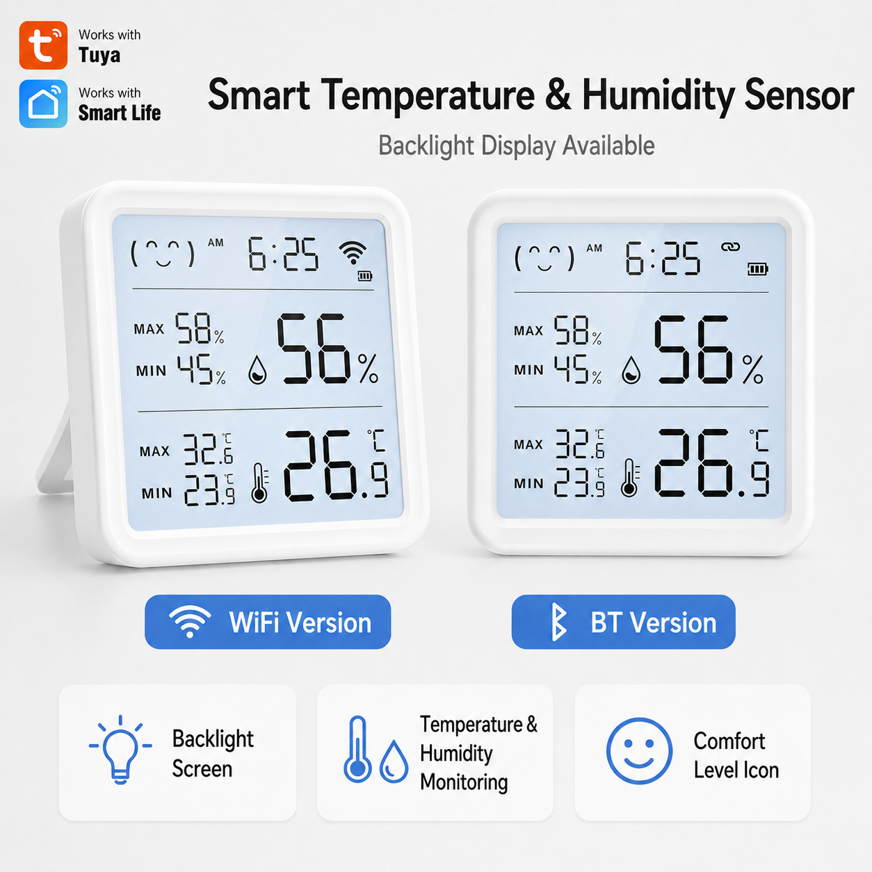 Tuya WiFi Temperature Humidity - Digital Hygrometer Probe recensione e prezzo