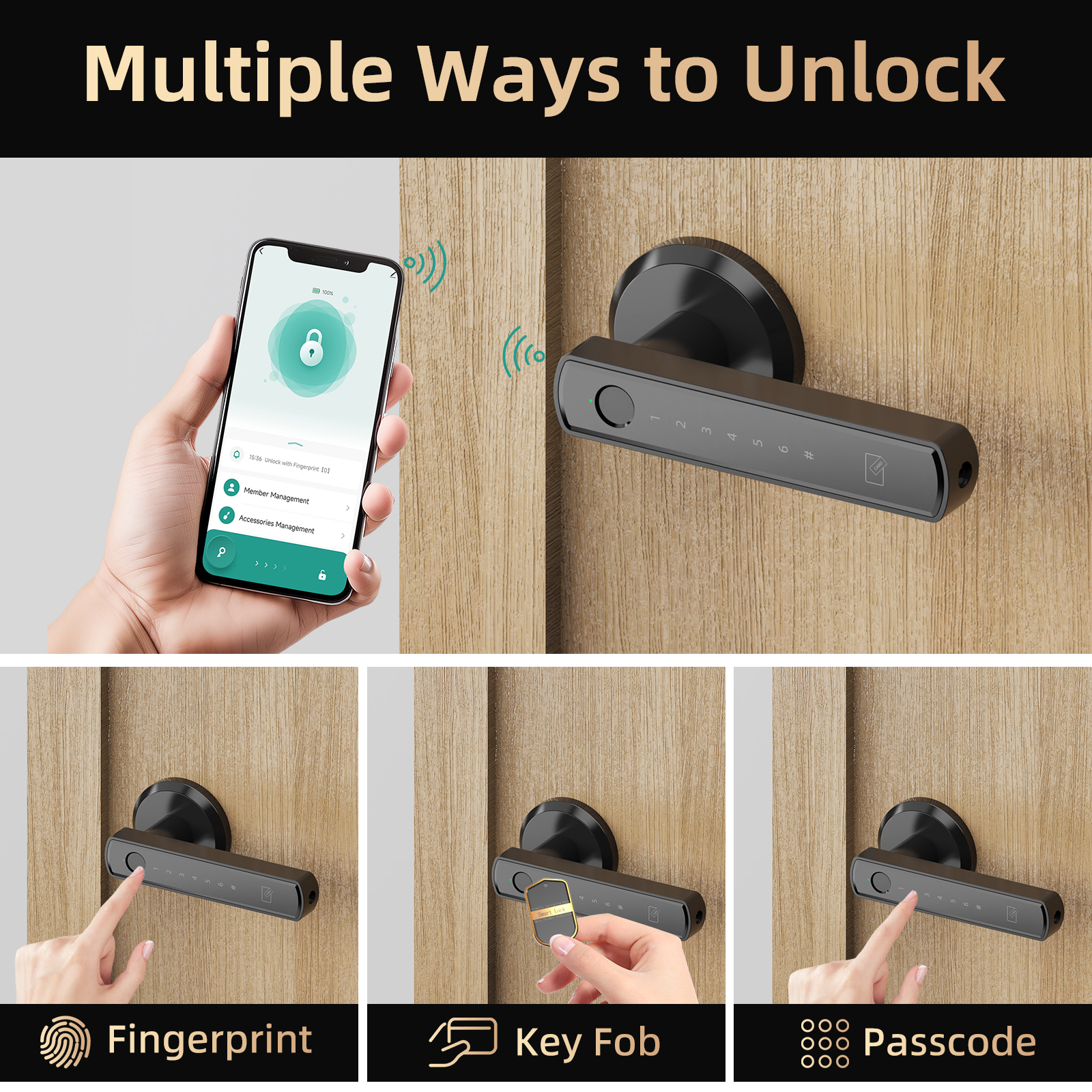 Viladepot Handle Shaped Smart  - Glass Door Hinge recensione e prezzo