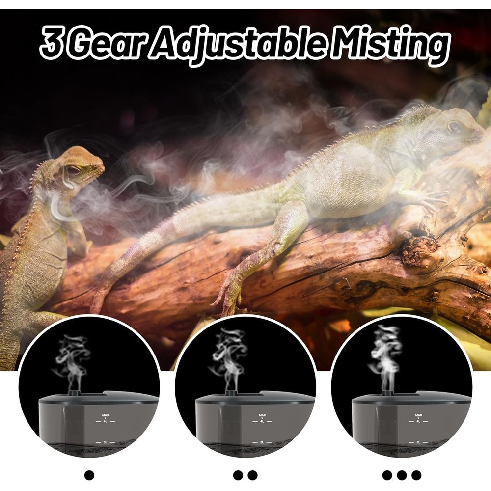 Large 4L Reptile Enclosure wit - Misting Nozzle Reptile recensione e prezzo