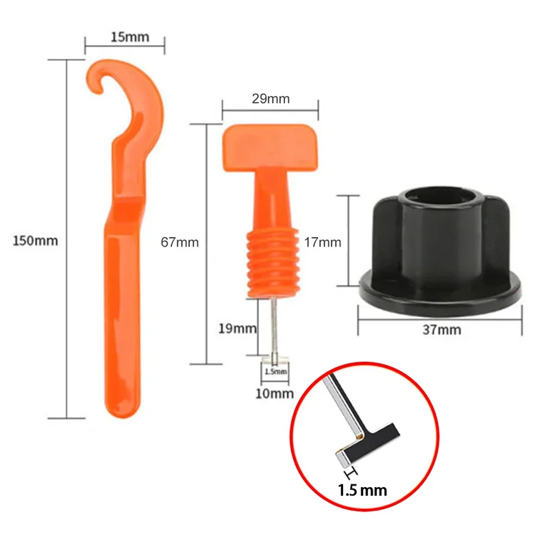 51-204Pcs Floor Tile Leveling  - Ceramic Tile Floor recensione e prezzo