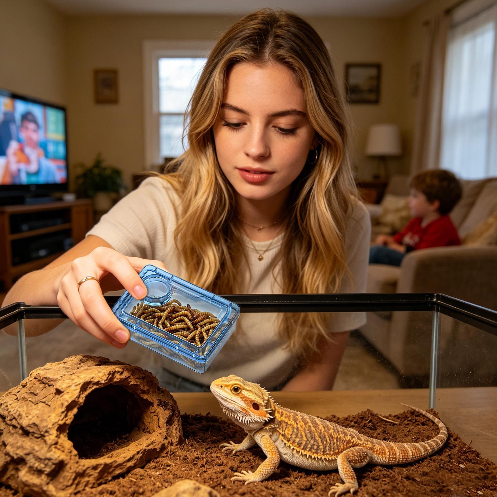 Reptile Escape Proof Feeding D - Calcium Powder Reptile recensione e prezzo
