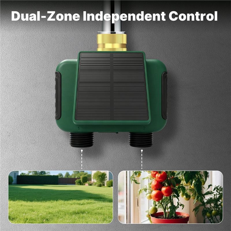 A25F-Tuya Wifi Smart Solar Dua - Timer Dual Outlet recensione e prezzo