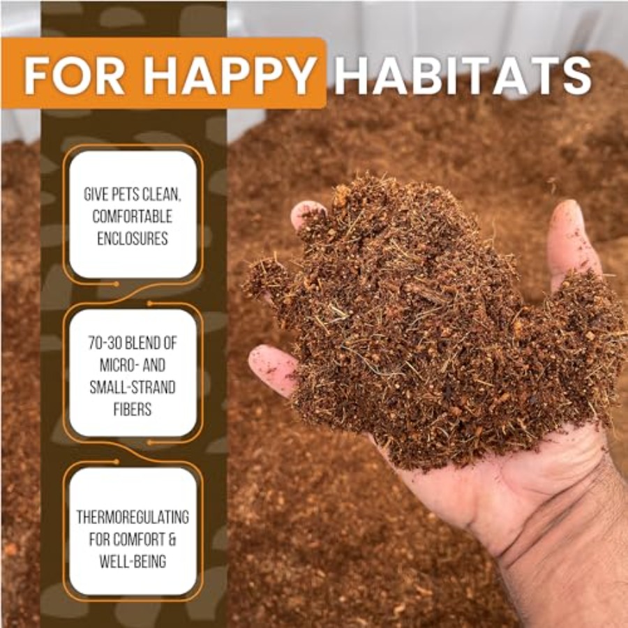 Bioactive terrarium bedding fo - Substrate Coconut Fiber recensione e prezzo