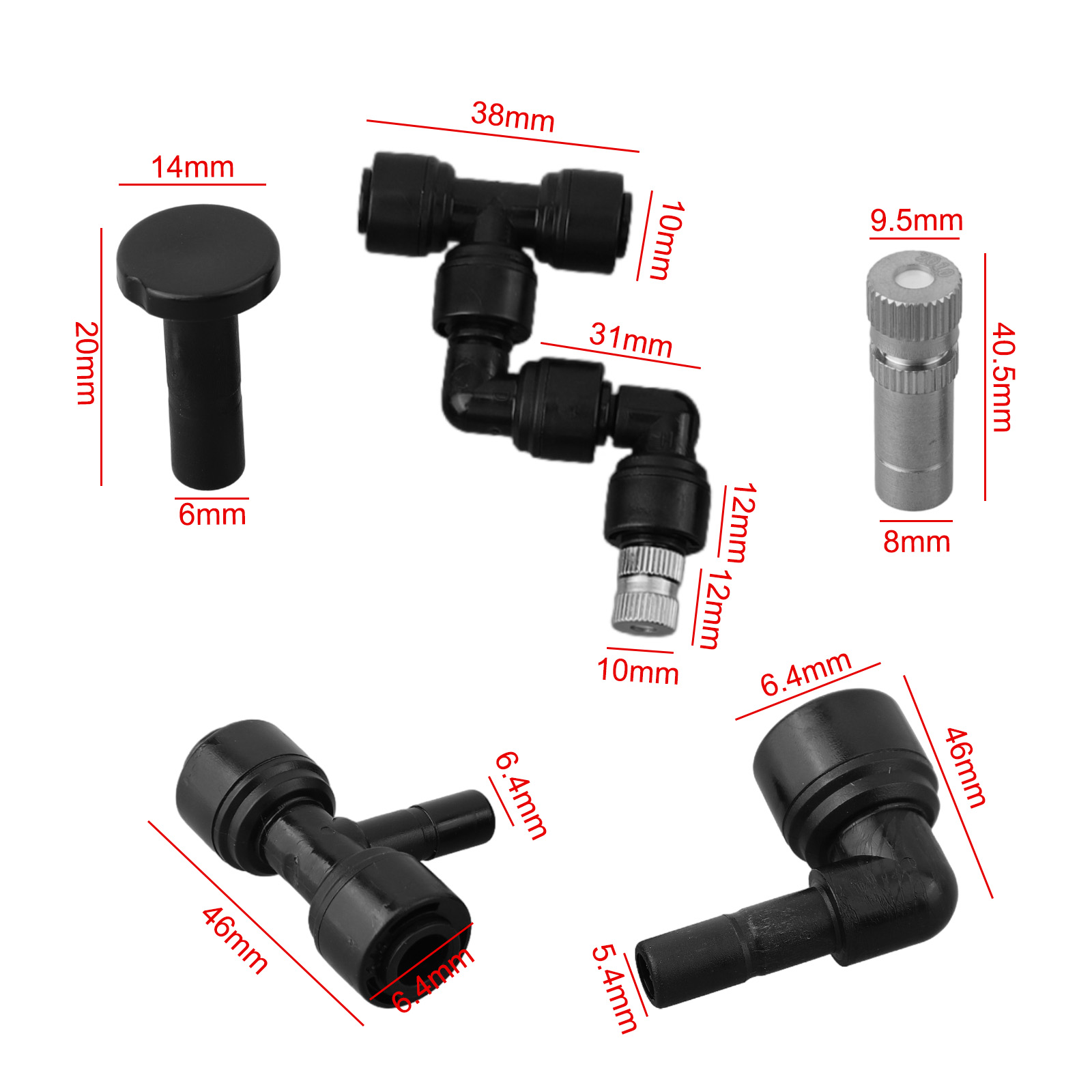 Plastic and Metal Misting Nozz - Misting Nozzle Reptile recensione e prezzo
