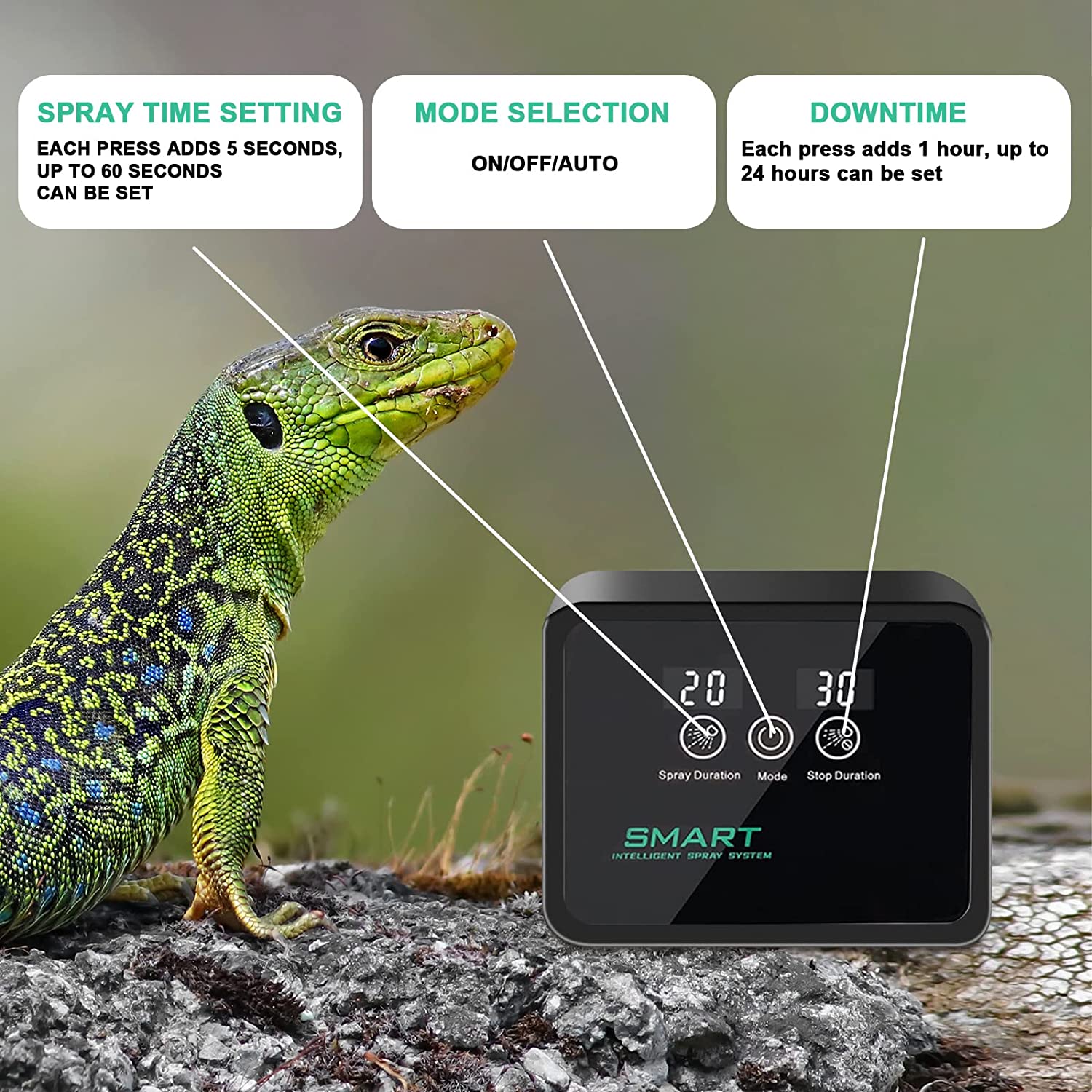 Intelligent Fogger Terrariums  - Terrarium Fogger Ultrasonic recensione e prezzo