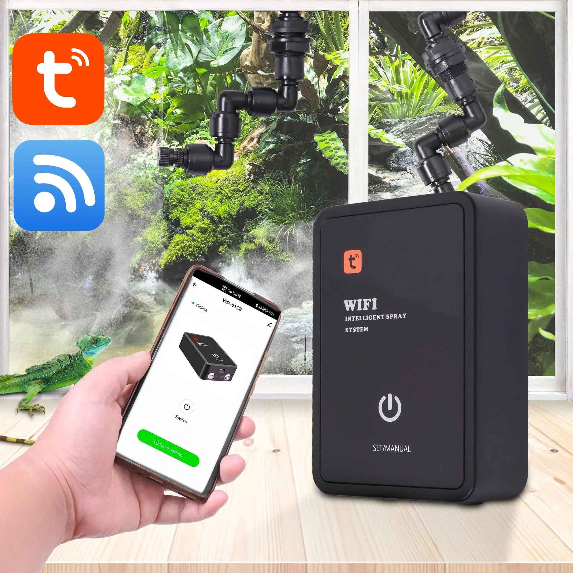 Intelligent Reptile Fogger Ter - Terrarium Fogger Ultrasonic recensione e prezzo