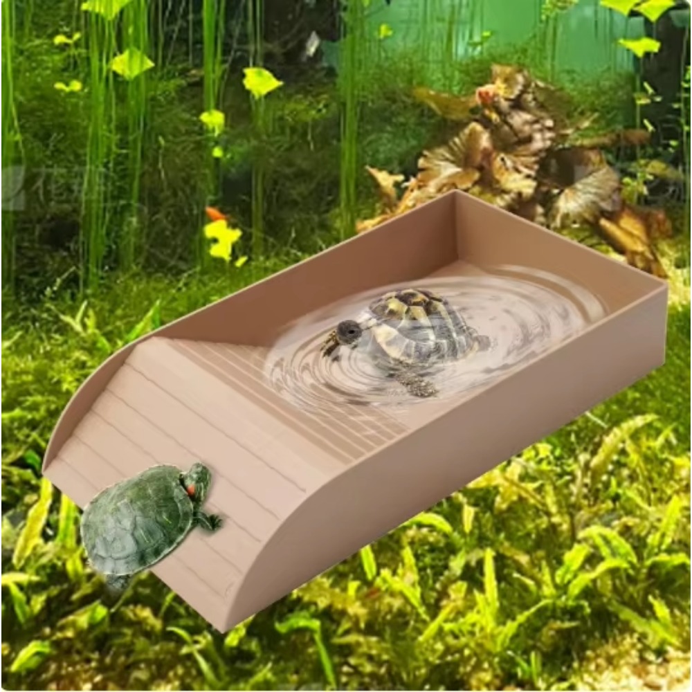 Turtle Bathing Pool Feeding Di - Water Dish Reptile recensione e prezzo
