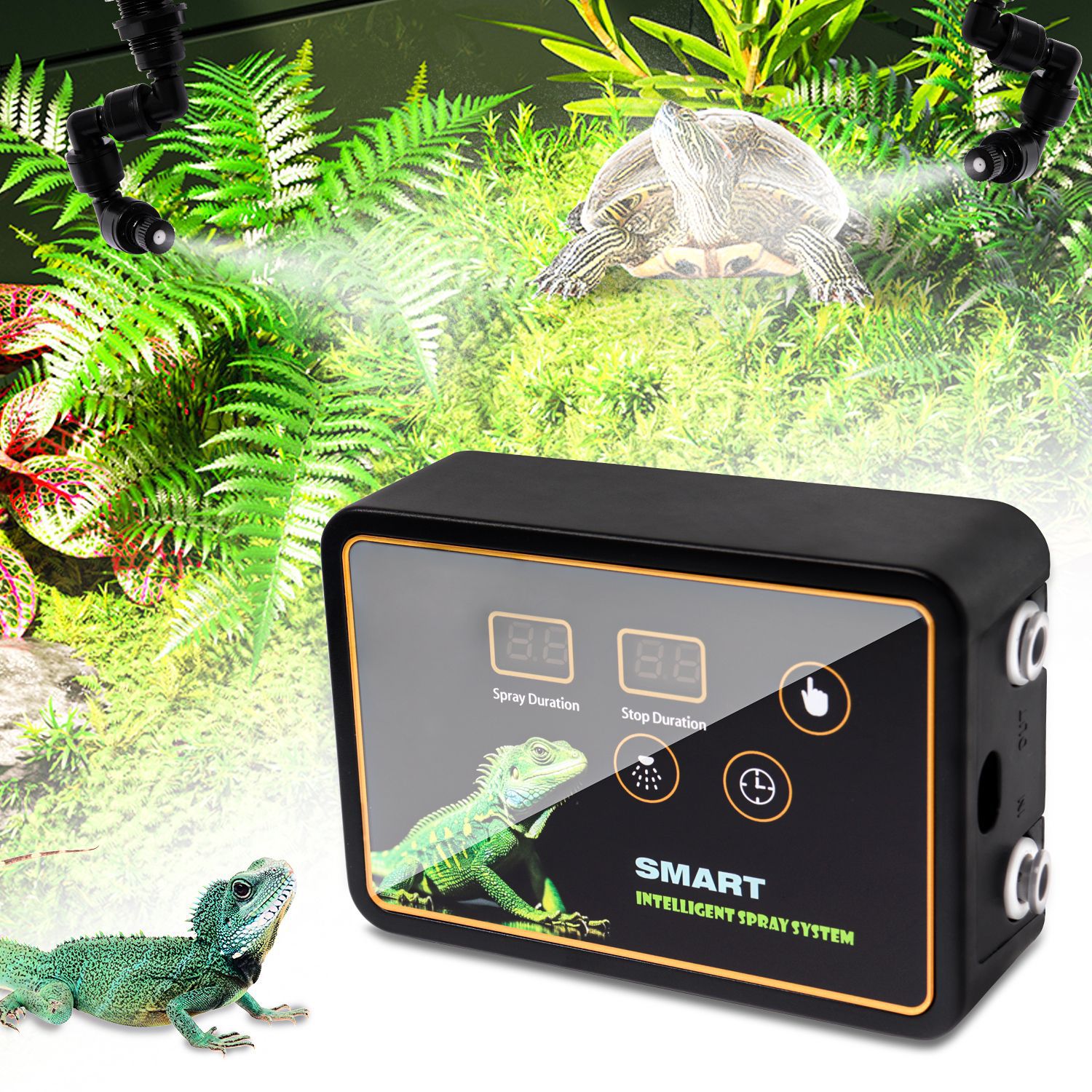 Automatic Reptile Spray System - Terrarium Fogger Ultrasonic recensione e prezzo