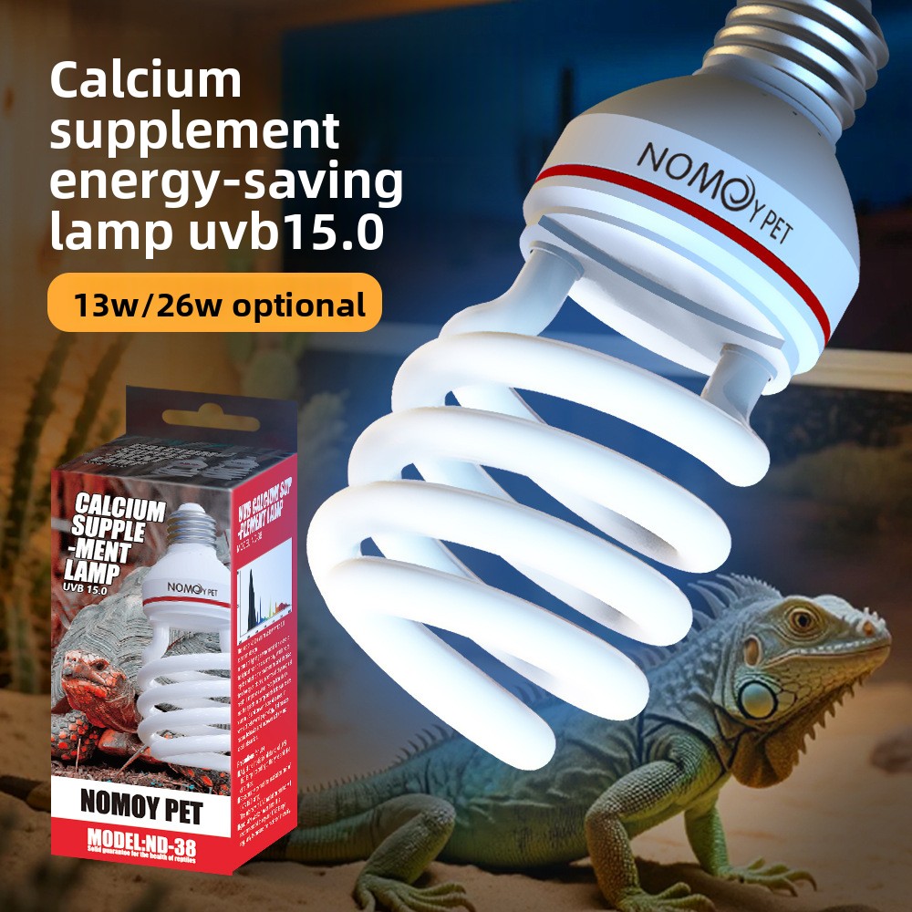NOMOY Reptile UVB 15.0 Bulb -  - Calcium Powder Reptile recensione e prezzo