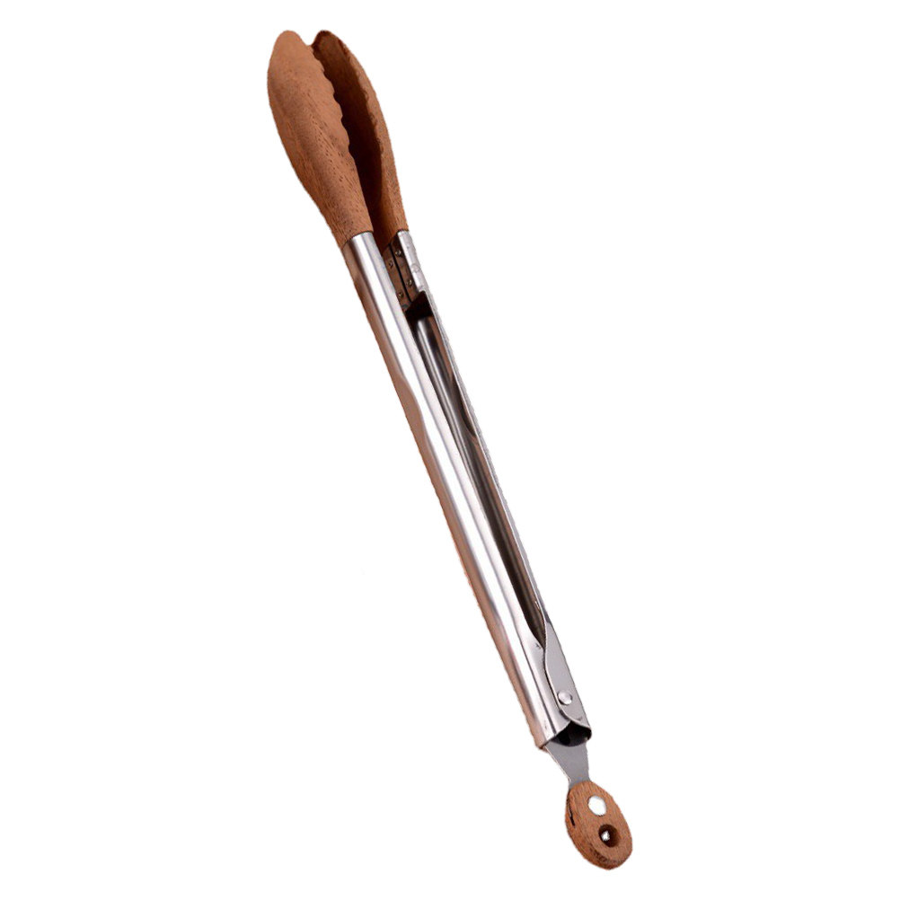 Walnut Wood Stainless Steel Fo - Feeding Tong Stainless recensione e prezzo