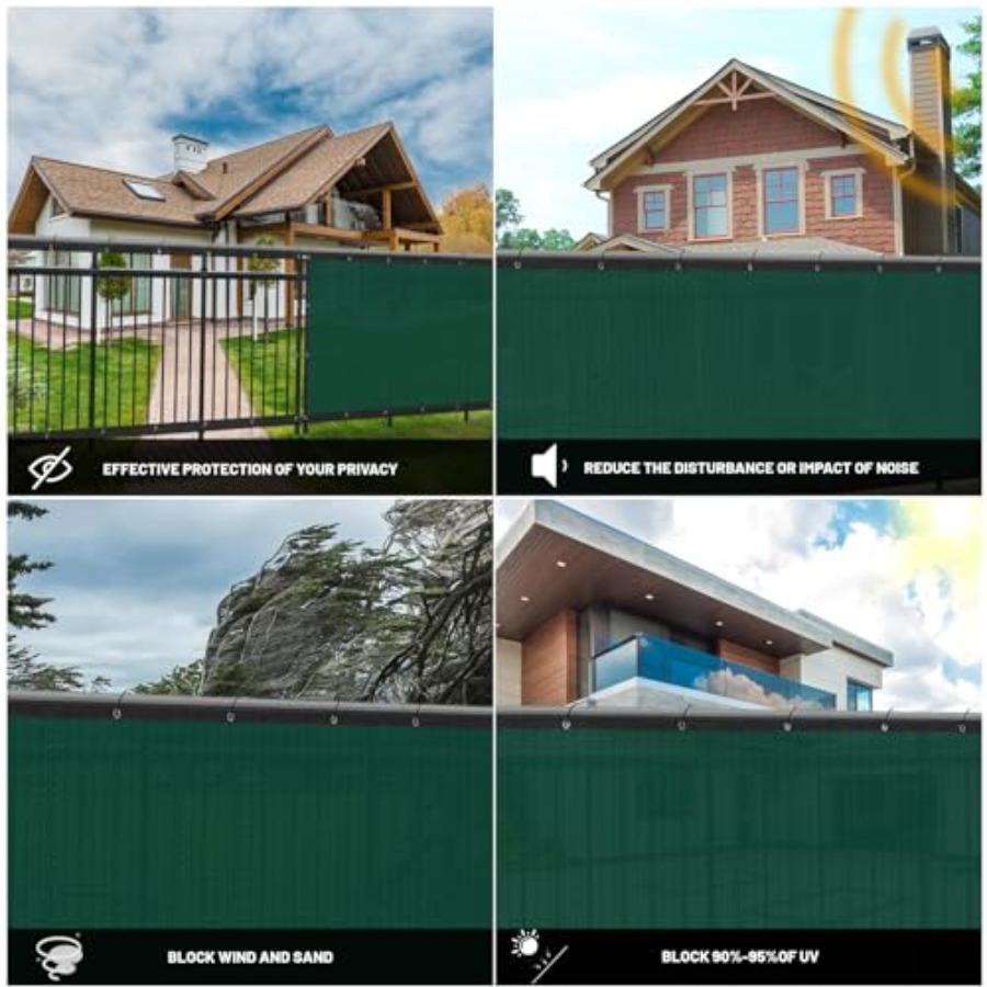Privacy Screen Fence 4/5/6/8 F - Screen Top Mesh recensione e prezzo